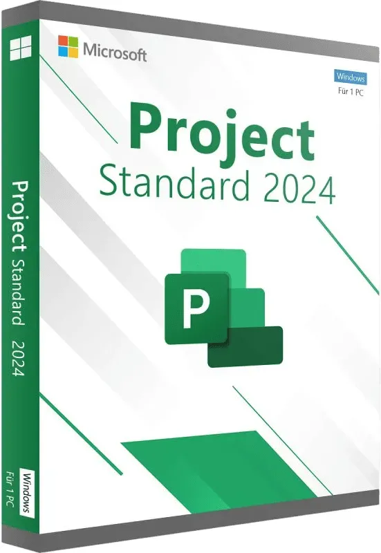 Microsoft Project 2024 Standard Windows Retail Lizenz | Accountgebunden