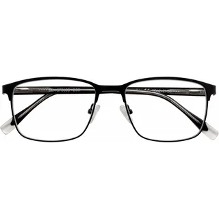 Breitfeld & Schliekert Lesebrille BEN, schwarz, +1.50 dpt mit Etui