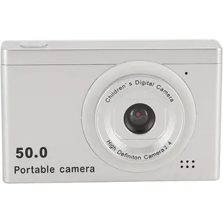 Digitalkamera, Point-and-Shoot-Digitalkamera 40 MP HD 1080P 2,4-Zoll-Bildschirmkamera Autofokus Tragbare Kamera mit Fülllicht für Outdoor-Reisekinder (Silber grau)