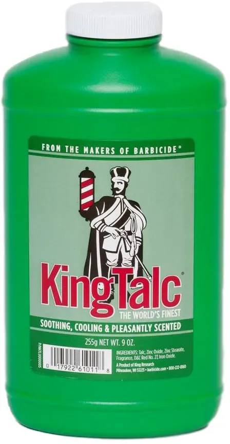 King Talc Talkum Puder 255 g - Nur noch kurze Zeit verfügbar