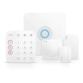 Ring Alarm Security, 5-teilig (2. Generation) Starter Kit, Weiß