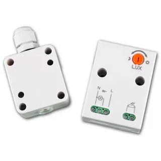 KANLUX Dämmerungsautomat, IP65, 230V weiß