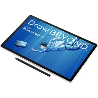 Wacom MovinkPad Pro 14 Zeichentablet, 14" OLED mit batterielosem Slim Pro Pen 3, 12 GB RAM/256 GB Speicher
