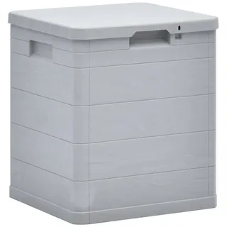 furnicato Gartenbox 90 L 42,5 x 50 x 44 cm Hellgrau