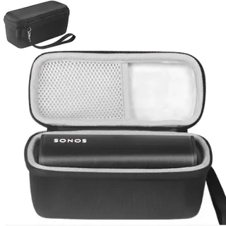 Taoricen Tasche Schutzhülle Kompatibel mit Sonos Roam 2/Sonos Roam/Sonos Roam SL, Lautsprecher Zubehör Tragbarer Eva Hartschalen Hülle