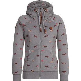 naketano Kapuzenpullover Brazzo grau XS