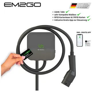 EM2GO AC Wallbox Single Power 11kW Basic