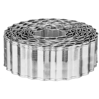 Rasenkantenband, ca. 15 m x 7,5 cm - Silber