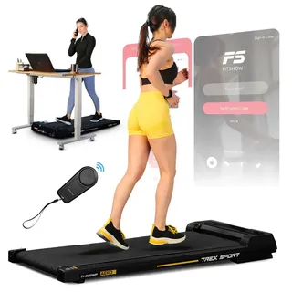 trex sport Walking Pad TX-300WP AERO | Laufband Schreibtisch mit Fernbedienung, bis 6 km/h | Laufband für zuhause