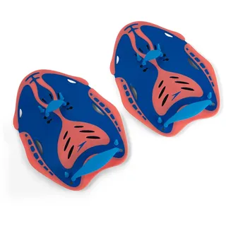 Speedo Biofuse Power Paddle, Blau/Orange, L