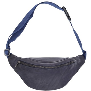 The Skandinavian Brand Hip Bag Washed Nappa blau