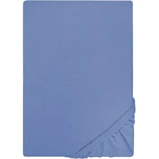 Castell Spannbettlaken Jersey 140 x 200 - 160 x 200 cm ozeanblau