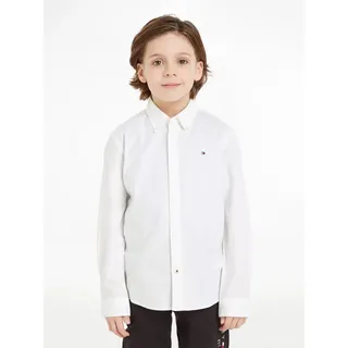 Tommy Hilfiger Kids Kids Oxford Langarmhemd White 6 Jahre