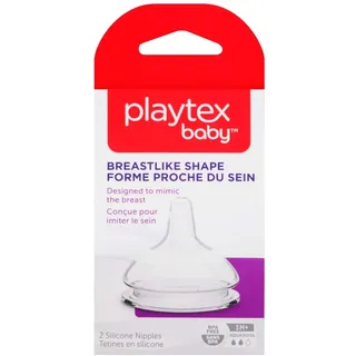 Playtex Brustwarze, mittelgroß, 2 Stück