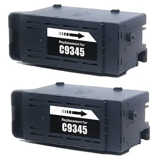 Dogepro C9345 C12C934591 Wartungsbox kompatibel ET-5880 ET-5850 ET-5800 ET-16650 ET-16600 ET-16150 Mono ET-M16600 WF-7830DTWF Pro WF-7840DTWF SC-7840DTWF 8000 g. WF-7820 WF-7840 L15150 (2 Schwarz)