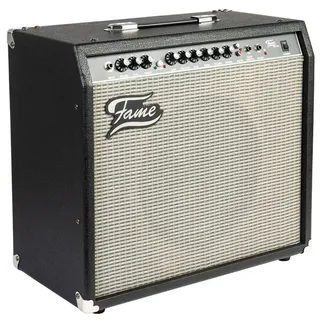 Fame GX-60 Combo Gitarrenverstärker, Transistor E-Gitarre Verstärker