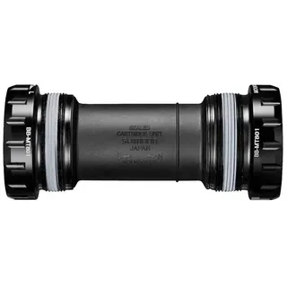 Shimano XT BB-MT801 BSA 68/73mm Schwarz, Unisex-Erwachsene, Schwarz, British Thread