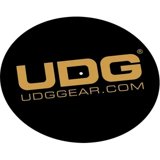 UDG Slipmat Set Schwarz / Golden U9935