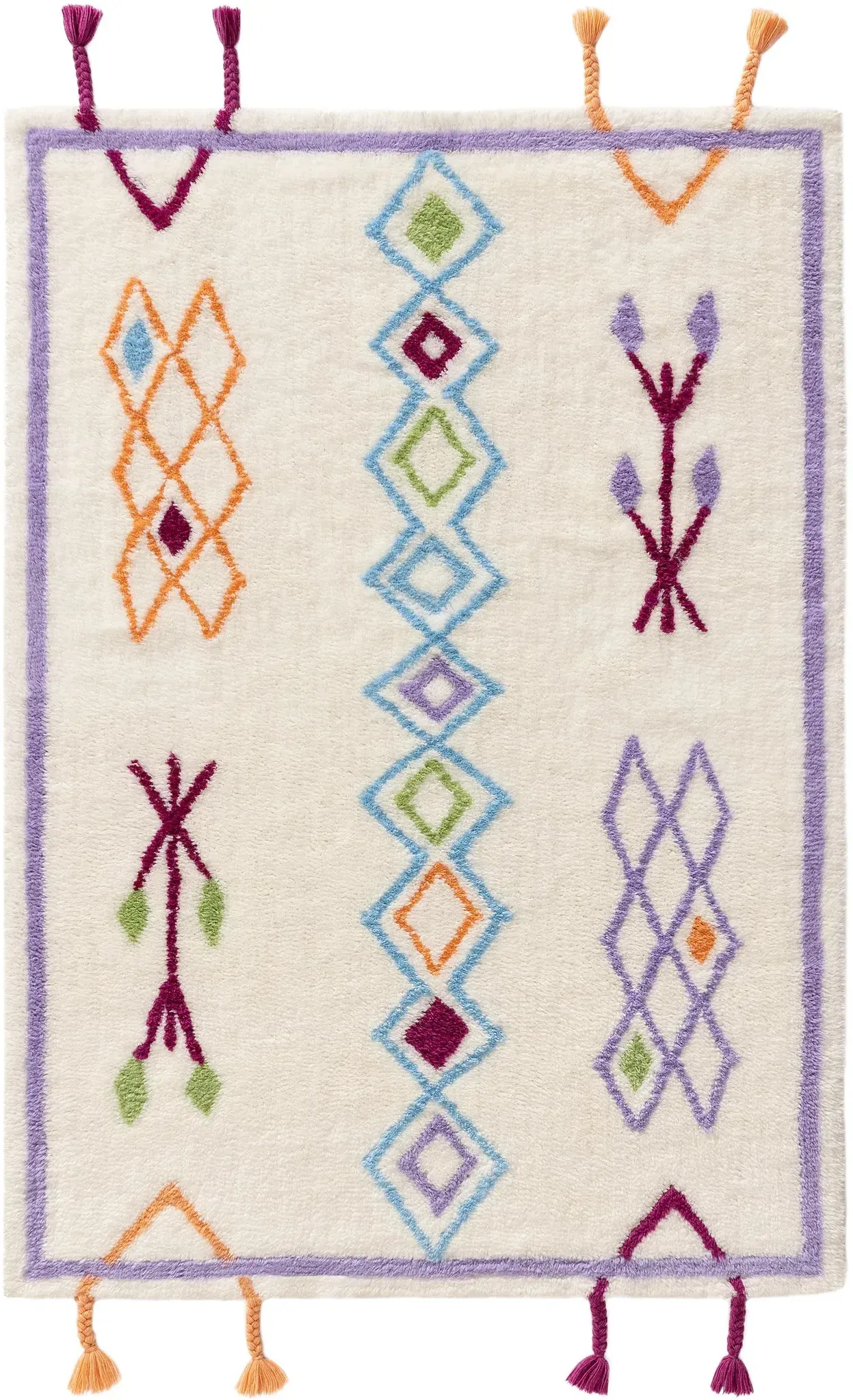 Lytte Kinderteppich Malika Multicolor 100x150 cm - Teppich für Kinderzimmer