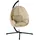 oval Khaki 1-Sitzer mit Gestell