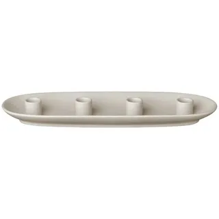 BLOMUS Kerzenhalter -Vela- oval Moonbeam Beige
