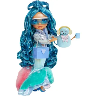 MGA Entertainment Rainbow High Winter Wonderland Doll - Skyler (Blau)