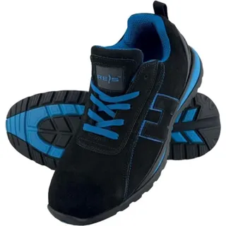 Reis Arbeitsschuhe Sicherheitsschuhe S3 Schutzschuhe Stahlkappe (47), Schwarz - 42