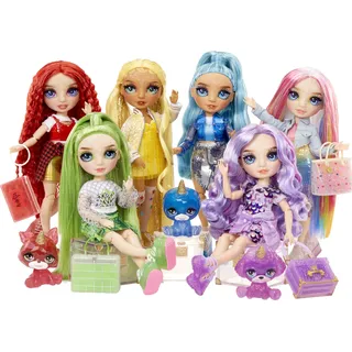 MGA Entertainment Classic Rainbow Fashion Doll- Ruby (red)