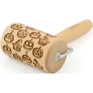 Folkroll Teigroller »3D-Motiv-Teigrolle« braun,