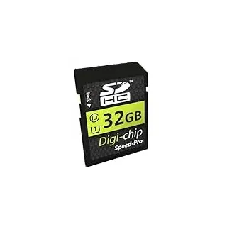Digi-Chip SDHC-Speicherkarte (32 GB, Klasse 10, für Fujifilm X-T2, Fuji X-A3, GFX50S, X-A10, XP120, X-T20, X100F, X-E3, XP130, X-A5, X-H1, X-T100, XF10, X-T3, GFX50R Digitalkameras