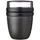 Lunchpot Ellipse schwarz 10,7 x 15,1 x 10,7 cm 0,5 l + 0,2 l