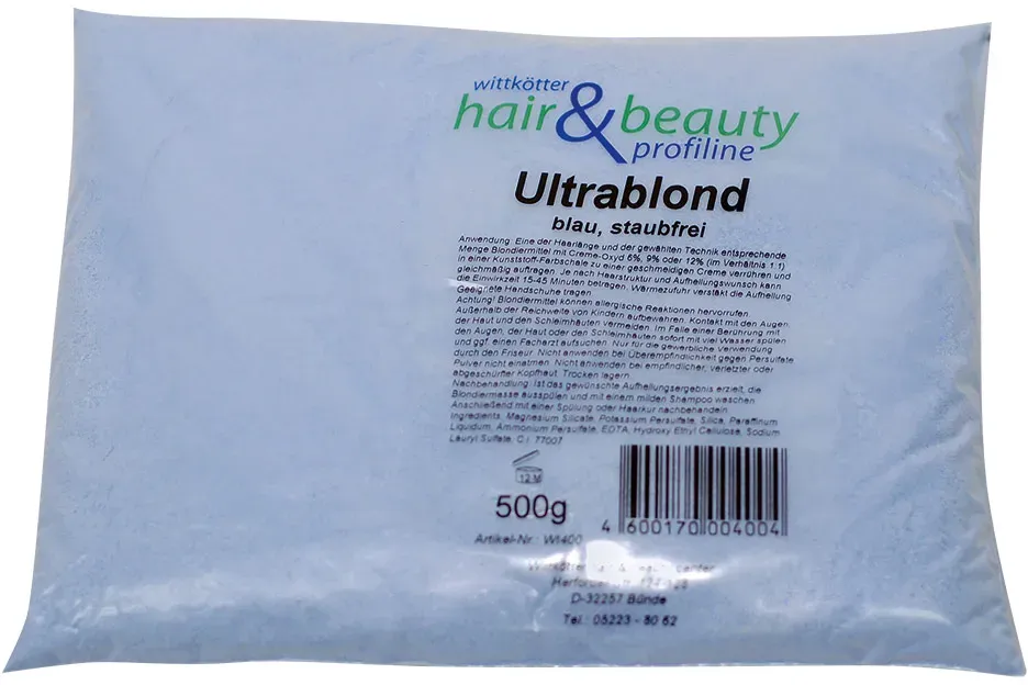 Blondierpulver Ultra Blond 500 gr Beutel Blondierung