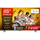 TCL Mini-LED-Fernseher "85Q6CX1", Energieeffizienz: D (A-G), schwarz, 85 ′′, Fernseher, 4K Multi-HDR Dolby Vision, 144Hz, ONKYO Dolby Atmos, Apple Airplay 2