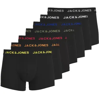 JACK & JONES Jacbasic Boxershorts black/black S 7er Pack