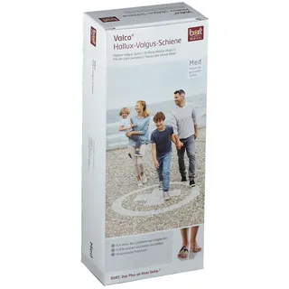 Bort Hallux-Valgus-Bandage 1 Stück links Weiß large