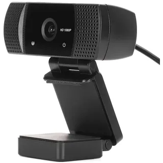 Bewinner 2,9-Zoll-CMOS-Webkamera, HD Mike Desktop-Videoanrufkonferenz Multifunktionale Digitalkamera, USB-PC-Webkamera für 2000/XP/Vista/7/Win CE///OS X. (Schwarz)
