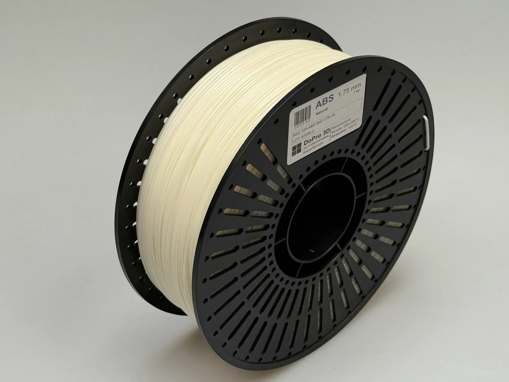 DoPro 3D ABS Filament Natural Clear – Nexyl Class – 1,75 mm – 1,0 kg