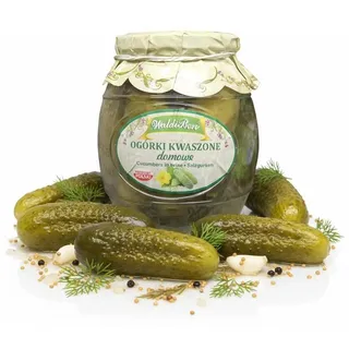 WaldiBen Faßsalzgurken, eingelegt (6x 770g)