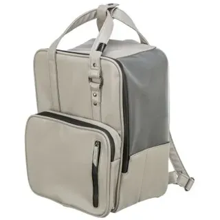 Trixie Rucksack CityStyle hellgrau für Hunde, NEU