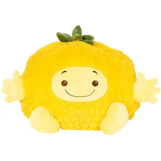COFI Noxxiez Kuschel-Kissen Handwärmer – Niedliches Kuscheltier für warme Hände Ananas