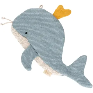 Sigikid Knistertuch Wal Tiny Tissues, Materialmix, Babyspielzeug