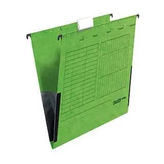 Falken Hängetasche 80004435 A4 Leinenfrösche grün