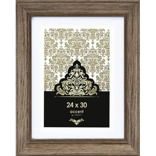 Accent Bilderrahmen Vintage 50 x 70 cm Holz Braun