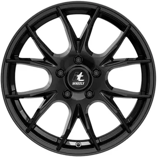 itWHEELS Kira gloss black Alufelge 18 Zoll ET52 5x108 ML63.4