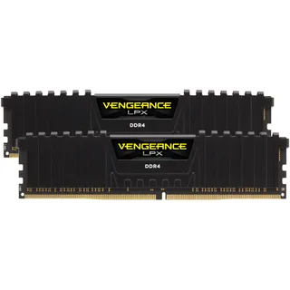 Corsair Vengeance LPX schwarz 16GB Kit DDR4 PC4-21300 (CMK16GX4M2A2666C16)