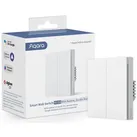 Aqara Smart Wall Switch H1 EU - Doppelschalter mit Neutralleiter, Zigbee 3.0, Weiß