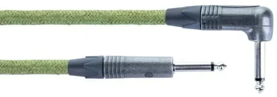 Cordial EcoHEMP 6PR - 6,0 m, NEUTRIK Klinke 6,3/Winkelklinke 6,3 mm mono retro