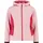 Kinder Funktionsjacke Kapuzen Softshelljacke Größe 116 in Rot Pink B309