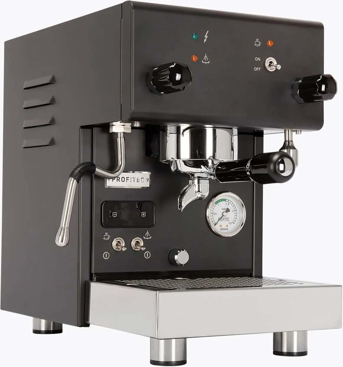 Profitec PRO 300 Siebträgermaschine Matt Schwarz