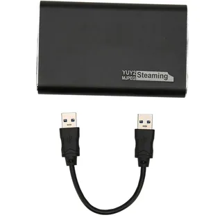 Game Capture Card, Video Capture Card HD-Multimedia-Schnittstelle zu USB3.0, Capture Card 1080P 60FPS Capture Card für Streaming-Spiele